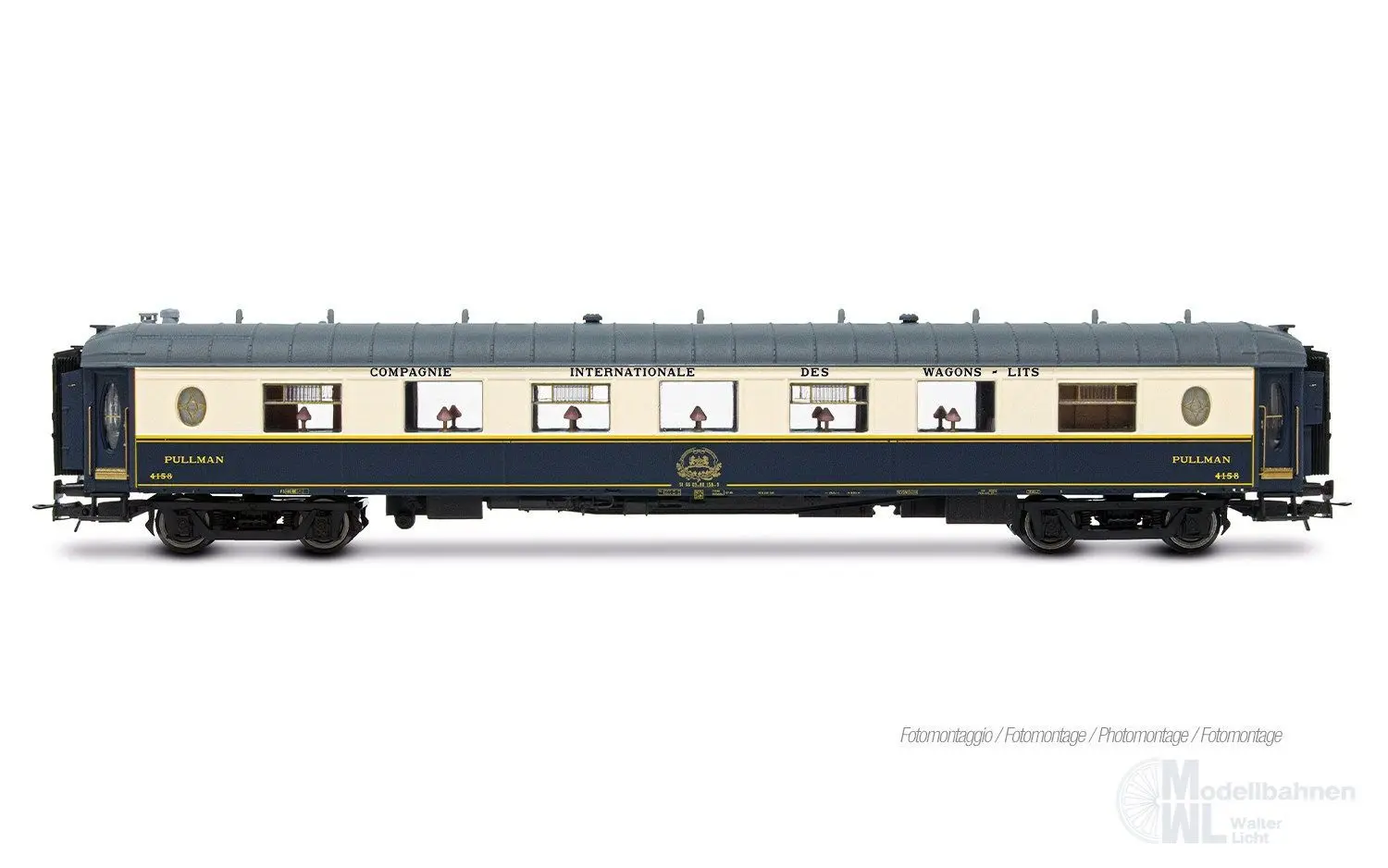 Rivarossi 4428 - Personenwagen Set CIWL Ep.IV 2.tlg. H0/GL