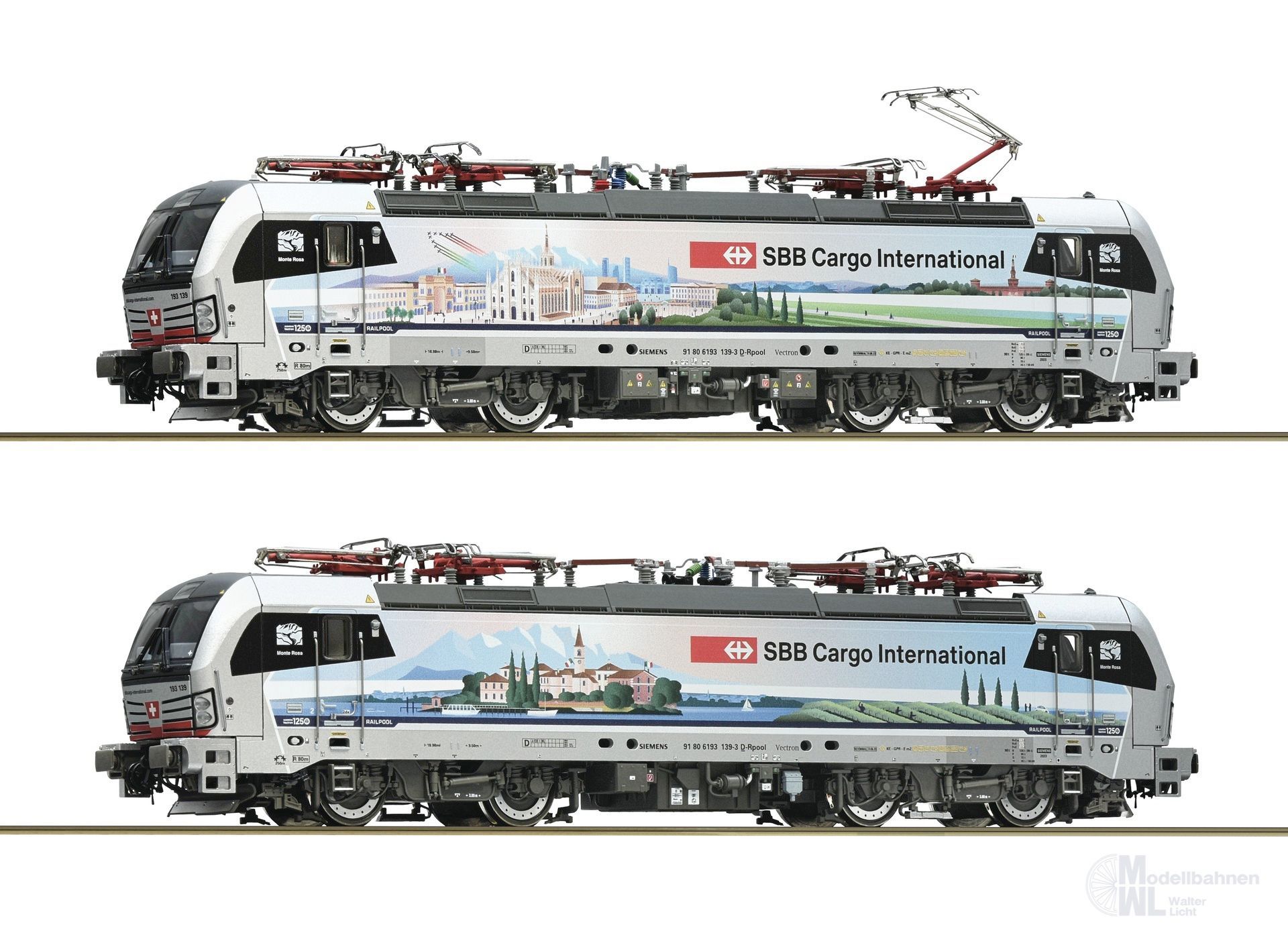 Roco 7500108 - E-Lok BR 193 139-3 SBB Ep.VI Italienpercer H0/GL