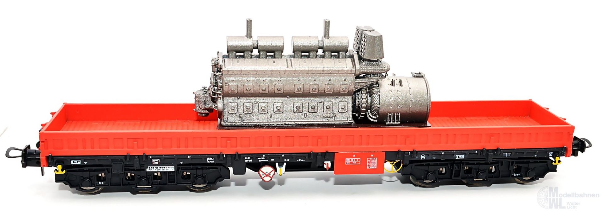 NPE NW22215 - Schwerlastwagen DB Cargo Ep.V/VI Samms-u 454 Lokdieselmotor H0/GL NPE NW22215 - Schwerlastwagen DB Cargo Ep.V/VI Samms-u 454 Lokdieselmotor H0/GL