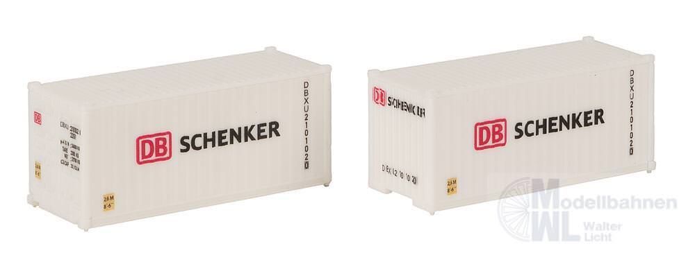 Faller 182053 - 20' Container DB 2er-Set H0 1:87