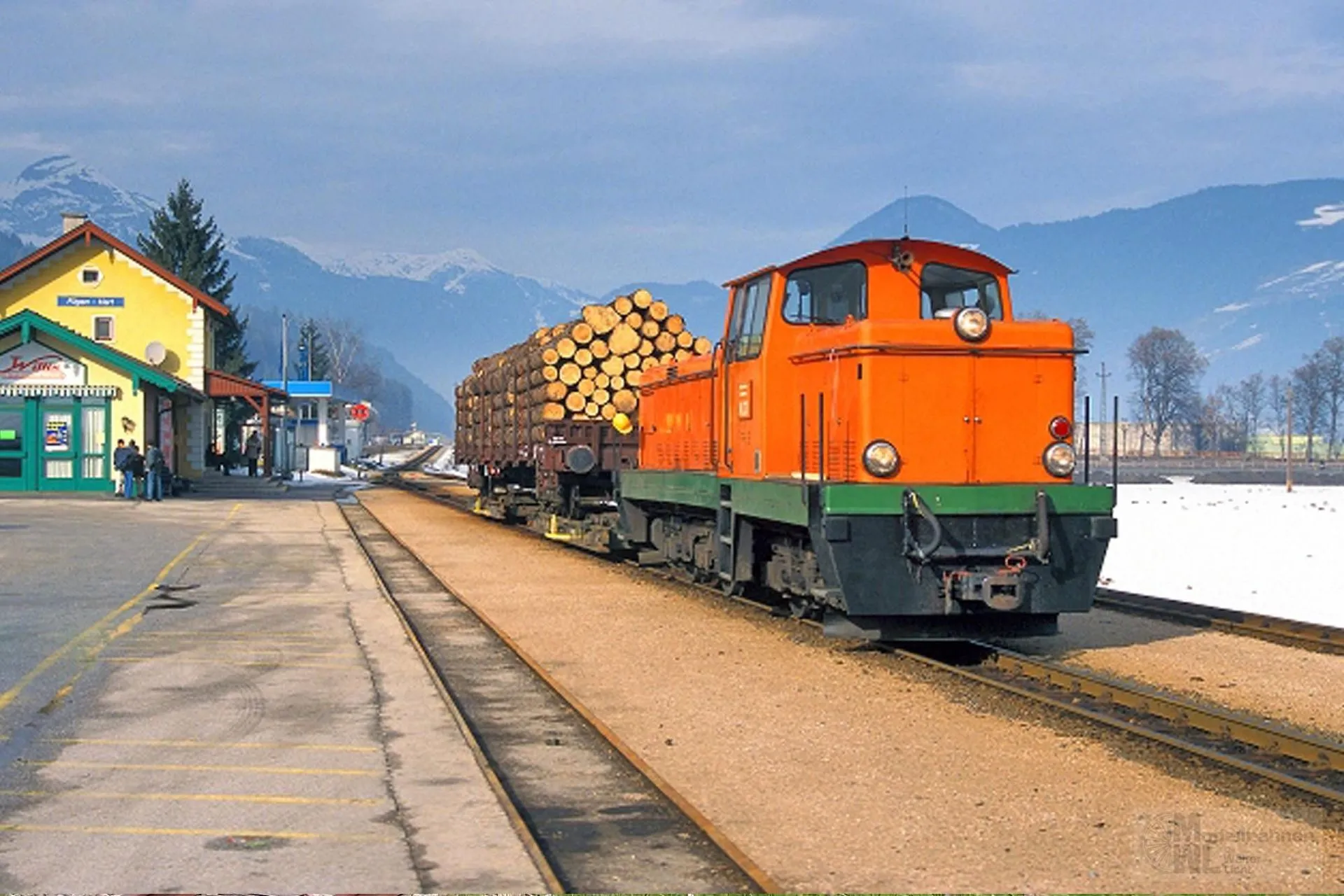 Bemo 1021903 - Diesellok VL 23 StLB Ep.V/VI orange H0e