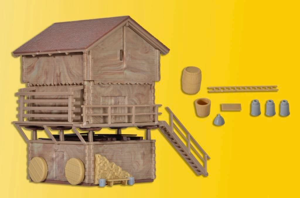 Kibri 38035 - Stall und Stadel H0 1:87