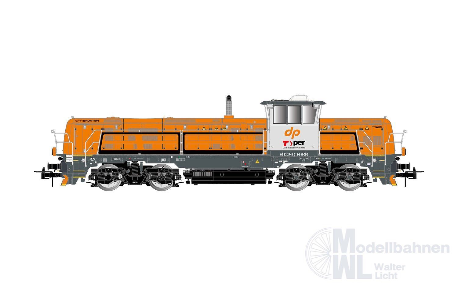 Rivarossi 2923S - Diesellok Effishunter 1000 Dinazzano Po/TPER Ep.VI H0/GL Sound Rivarossi 2923S - Diesellok Effishunter 1000 Dinazzano Po/TPER Ep.VI H0/GL Sound
