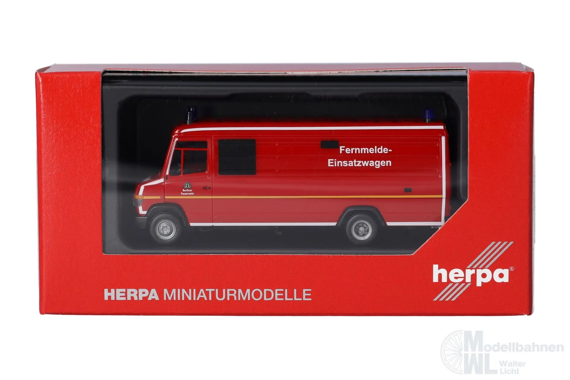 Herpa 099073 - Mercedes-Benz Vario Kasten Berliner Feuerwehr H0 1:87