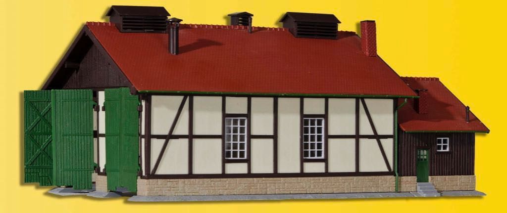 Kibri 39438 - Lokschuppen zweiständig H0 1:87