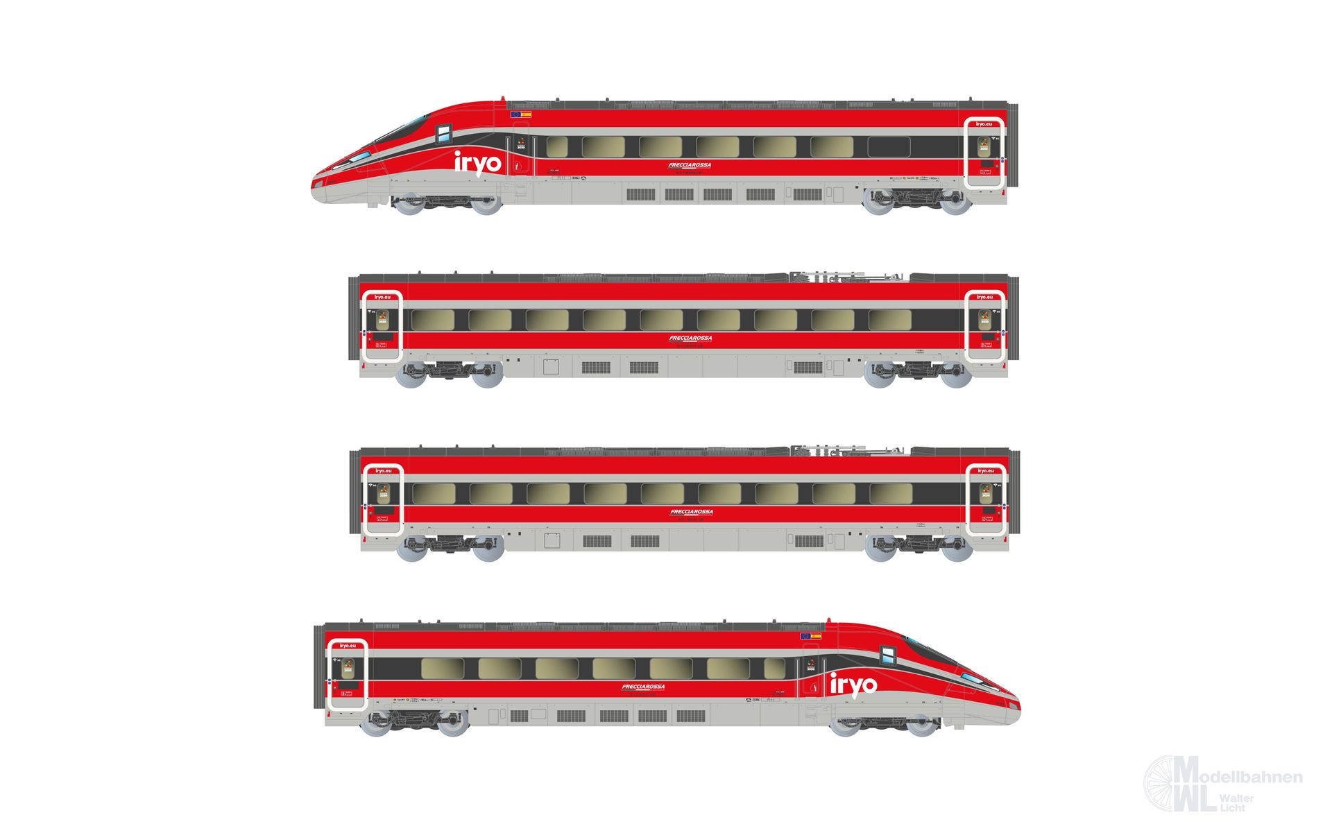 ar2622 Arnold 2622 - Triebzug Iryo Ep.VI 4.tlg. Grundeinheit N 1:160