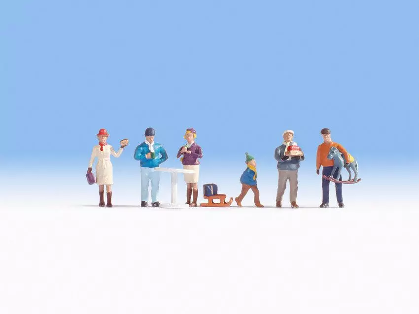 Noch 15926 - Weihnachtsmarkt H0 1:87