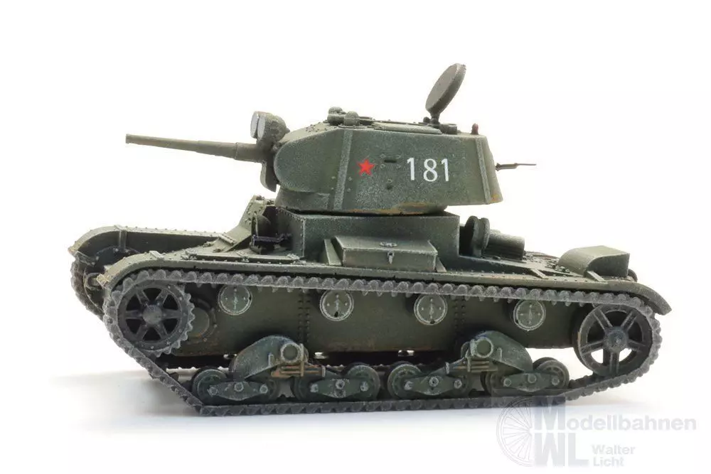 ARTITEC b.v. 6870722 - USSR T-26 1938 grün Fertigmodell H0 1:87