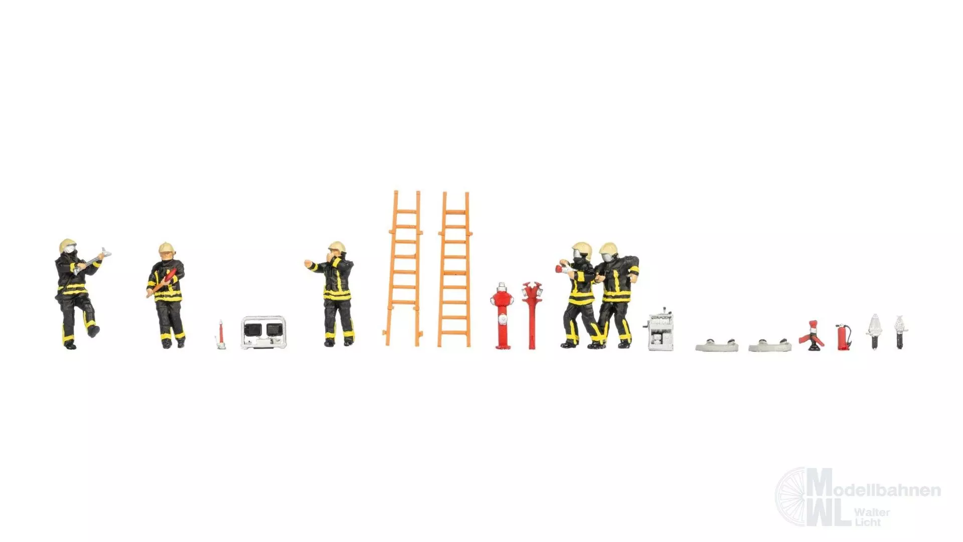 Noch 16259 - Figuren-Themenwelt Feuerwehreinsatz H0 1:87