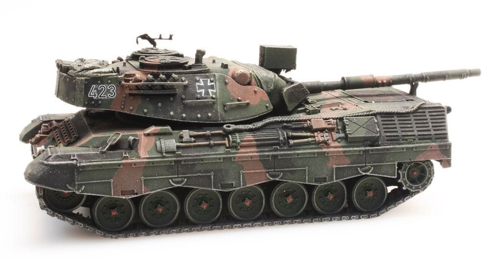 ARTITEC b.v. 6870050 - Panzer Leopard 1A1-A2 Flecktarnlackierung f. Eisenbahntransport H0 1:87 ARTITEC b.v. 6870050 - Panzer Leopard 1A1-A2 Flecktarnlackierung f. Eisenbahntransport H0 1:87