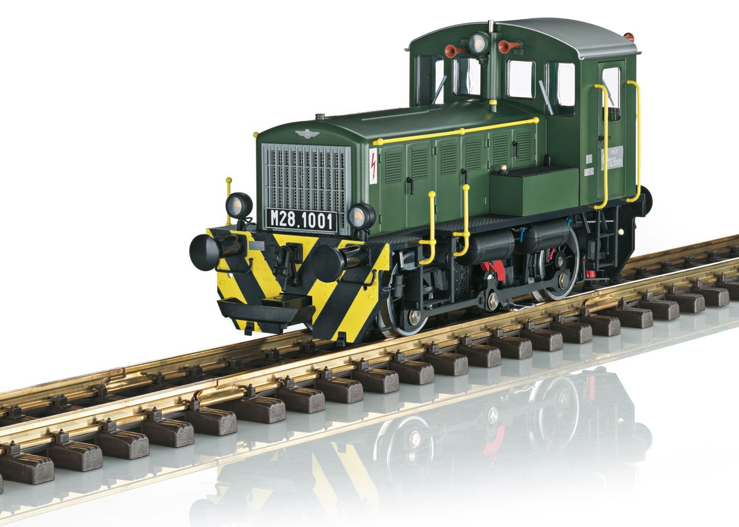 LGB 21120 - Diesellok MAV M28 Märklin Werkslok Györ Spur G 1:22,5 Sound mfx