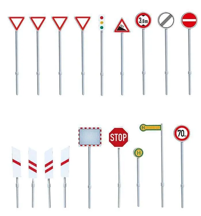 Faller 180533 - Verkehrsschilder-Set H0 1:87
