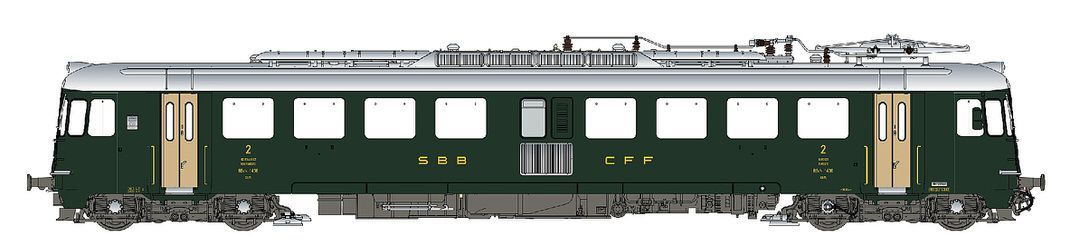 LS Models 17051 - Triebwagen Rbe 4/4 SBB Ep.IV 1436 H0/GL LS Models 17051 - Triebwagen Rbe 4/4 SBB Ep.IV 1436 H0/GL