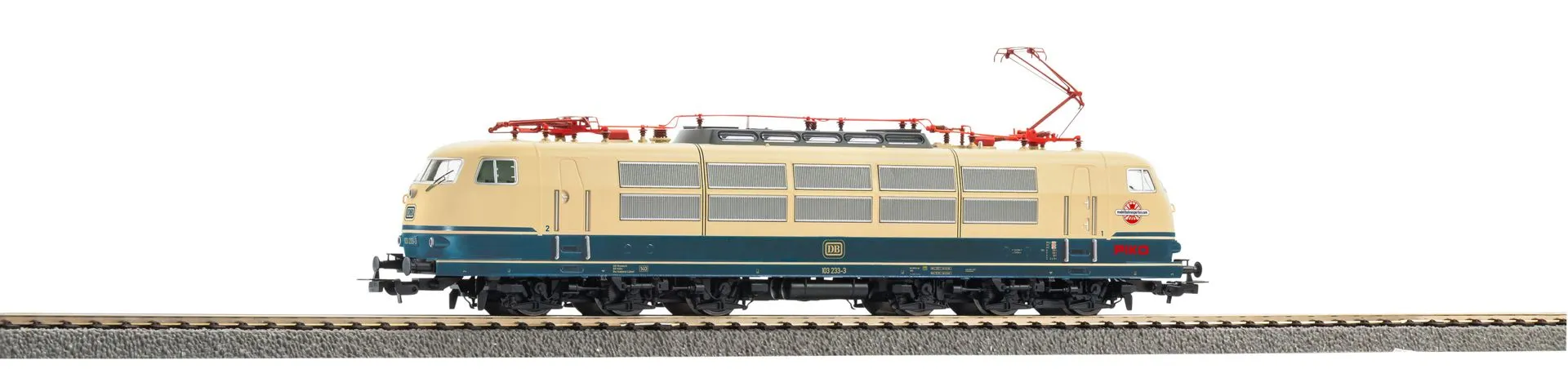 Piko 71366 - E-Lok BR 103 DB Ep.VI Museumslok beige/blau H0/GL