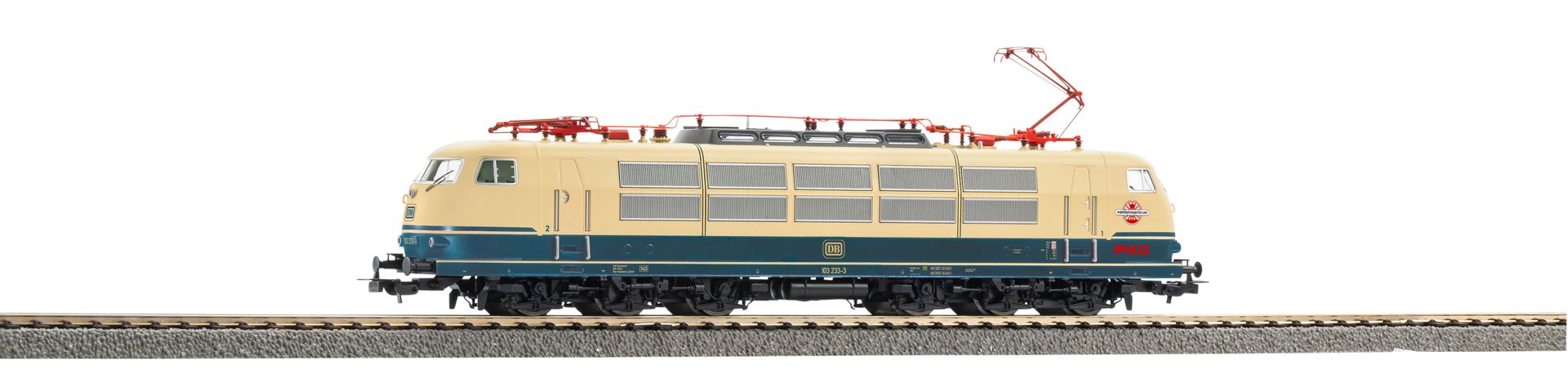 Piko 71366 - E-Lok BR 103 DB Ep.VI Museumslok beige/blau H0/GL