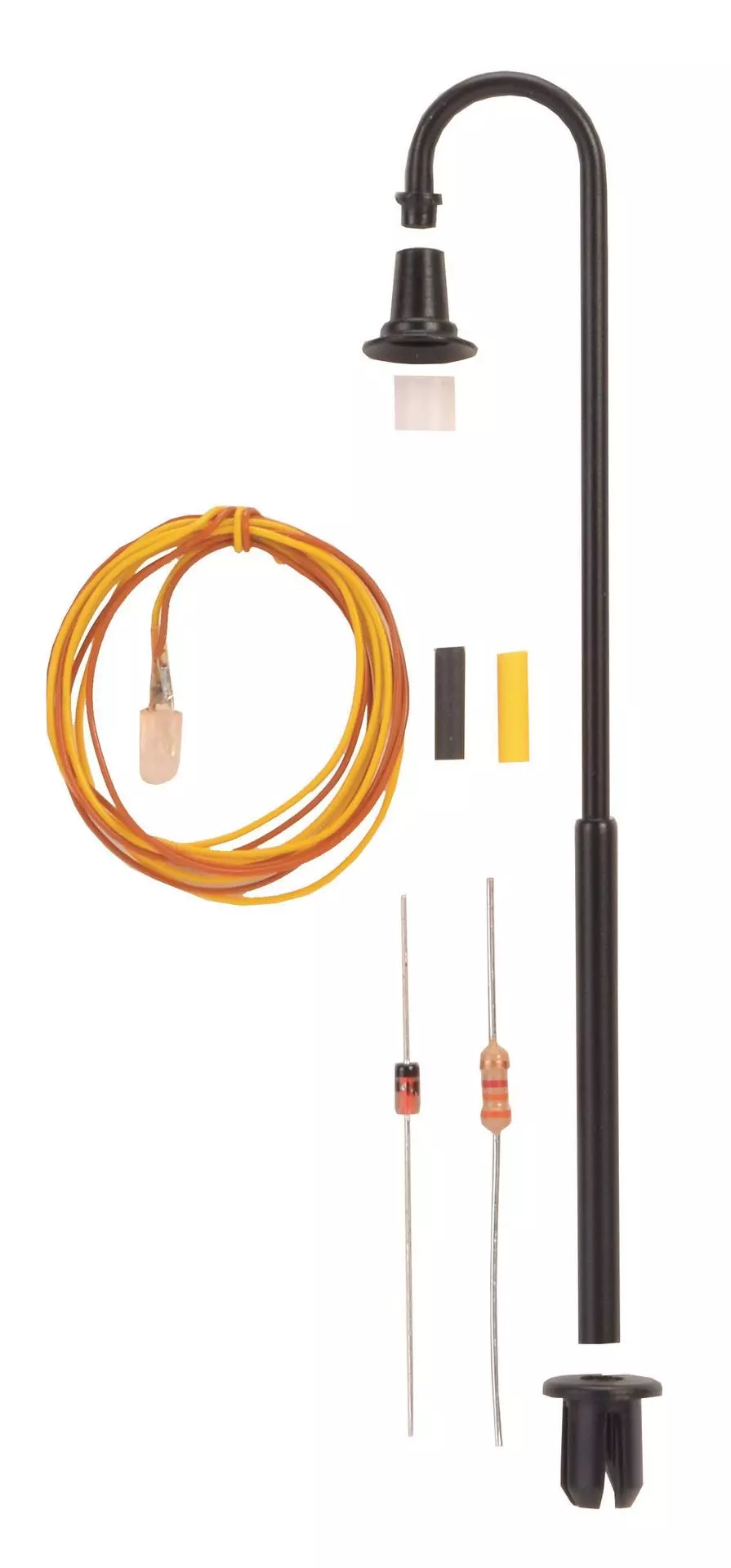 Viessmann 6724 - Bausatz Bogenleuchte, LED weiß H0 1:87