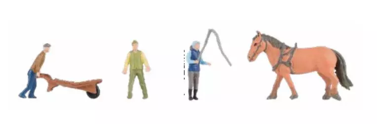 Faller 151923 - Auf dem Reiterhof H0 1:87