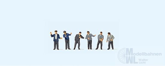 Preiser 79231 - Lokführer Heizer Ep.III N 1:160