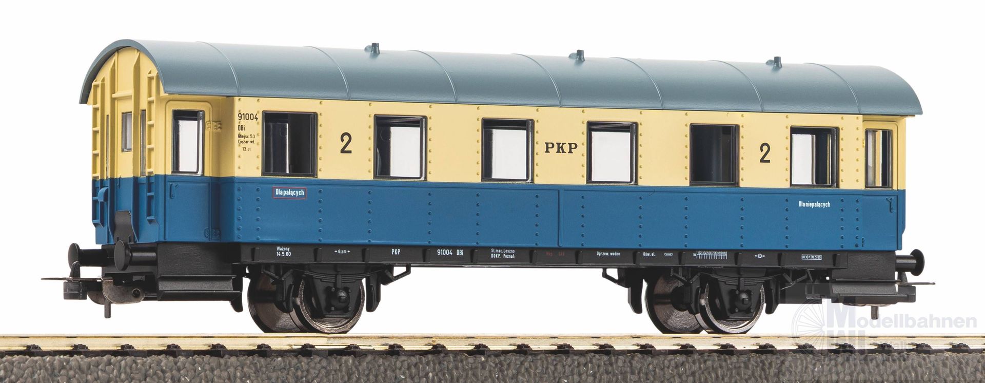 Piko 57638 - Triebwagenanhänger PKP Ep.III H0/GL Piko 57638 - Triebwagenanhänger PKP Ep.III H0/GL