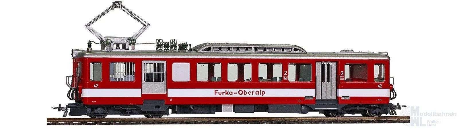 Bemo 1347222 - Gepäcktriebwagen BDeh 2/4 42 FO Ep.IV/V H0m Sound