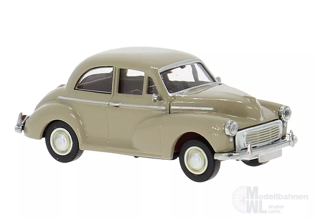 Brekina 15217 - Morris Minor 1000 dunkelbeige H0 1:87