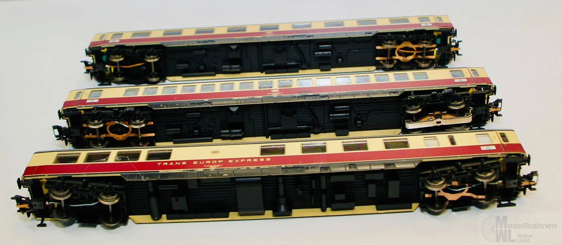 Märklin 43859 - MÄRKLIN - Wagen-Packung TEE Bavaria DB Ep.III 3.tlg. H0/WS