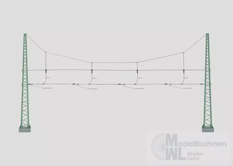 Märklin 74132 - Quertragwerk für 4 Gleise H0 1:87