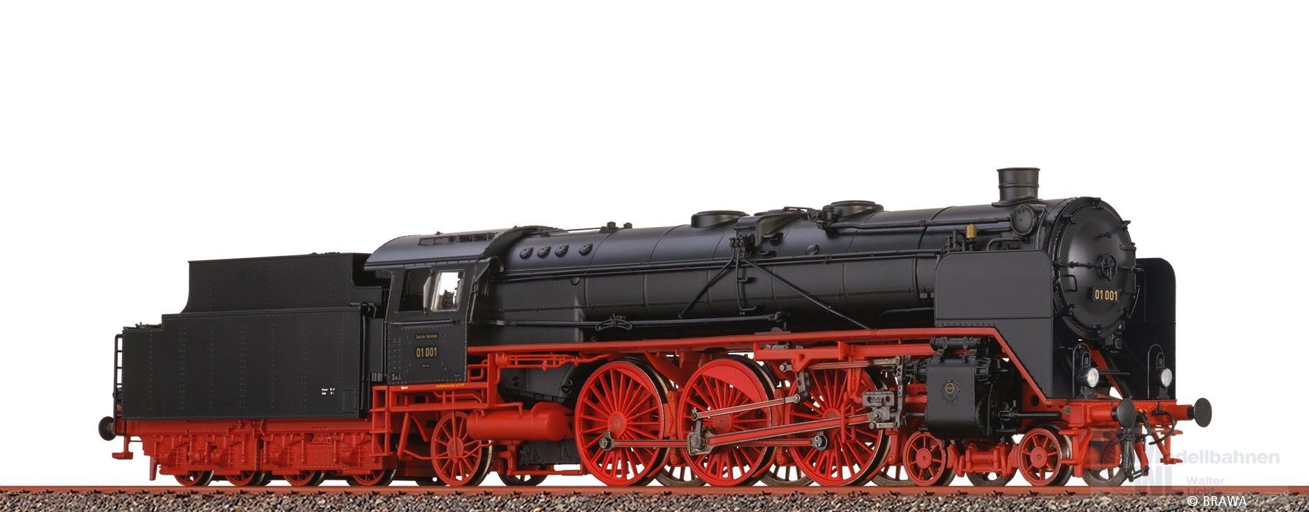 Brawa 40996 - Dampflok BR 01 001 DRG Ep.II H0/GL Brawa 40996 - Dampflok BR 01 001 DRG Ep.II H0/GL