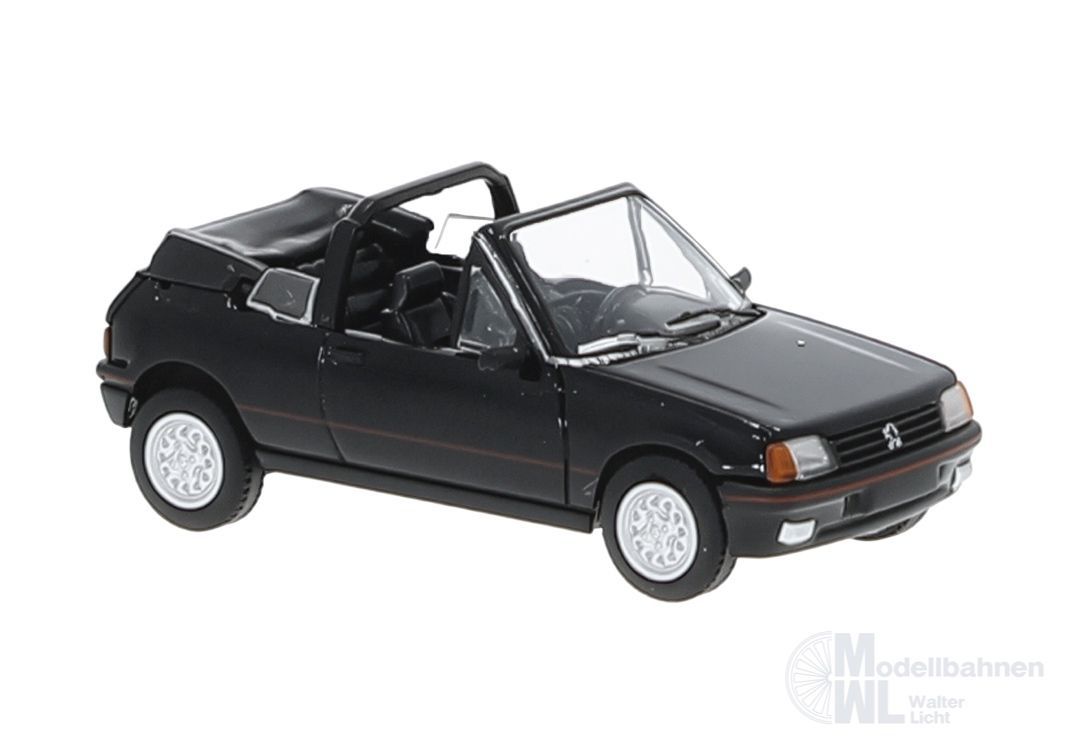PCX-Models 870503 - Peugeot 205 Cabrio schwarz 1986 H0 1:87