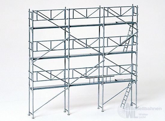 Preiser 17180 - Roll-/ Fassadengerüst Bausatz H0 1:87 Preiser 17180 - Roll-/ Fassadengerüst Bausatz H0 1:87