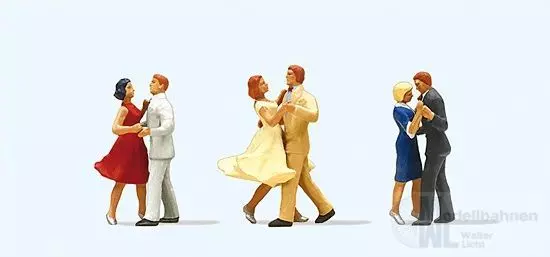 Preiser 10120 - Tanzpaare H0 1:87