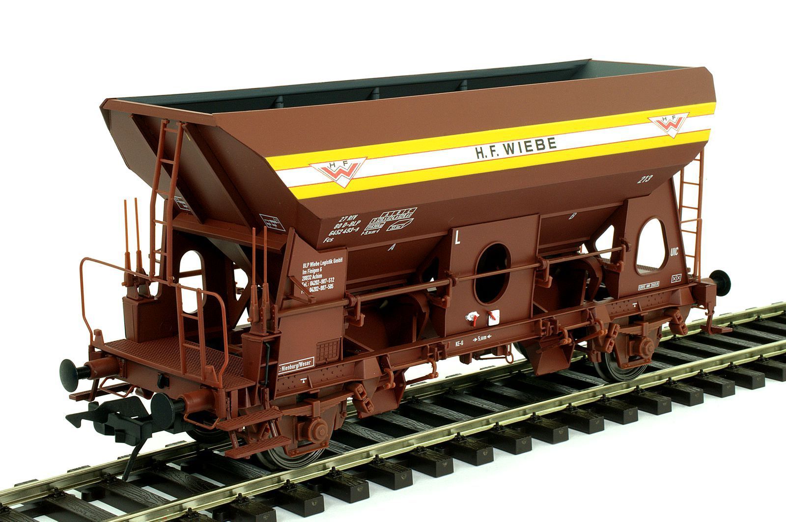 Lenz 42152-11 - Selbstentladewagen Wiebe Ep.V Fcs braun Spur 0