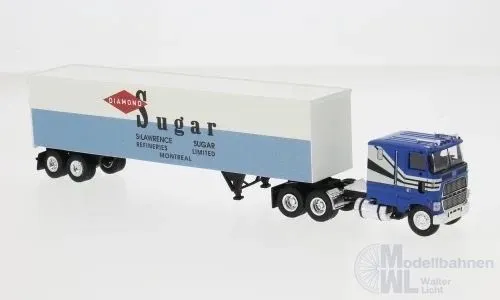 Brekina 85862 - Ford CLT 9000 Sattelzug Diamond Sugar H0 1:87