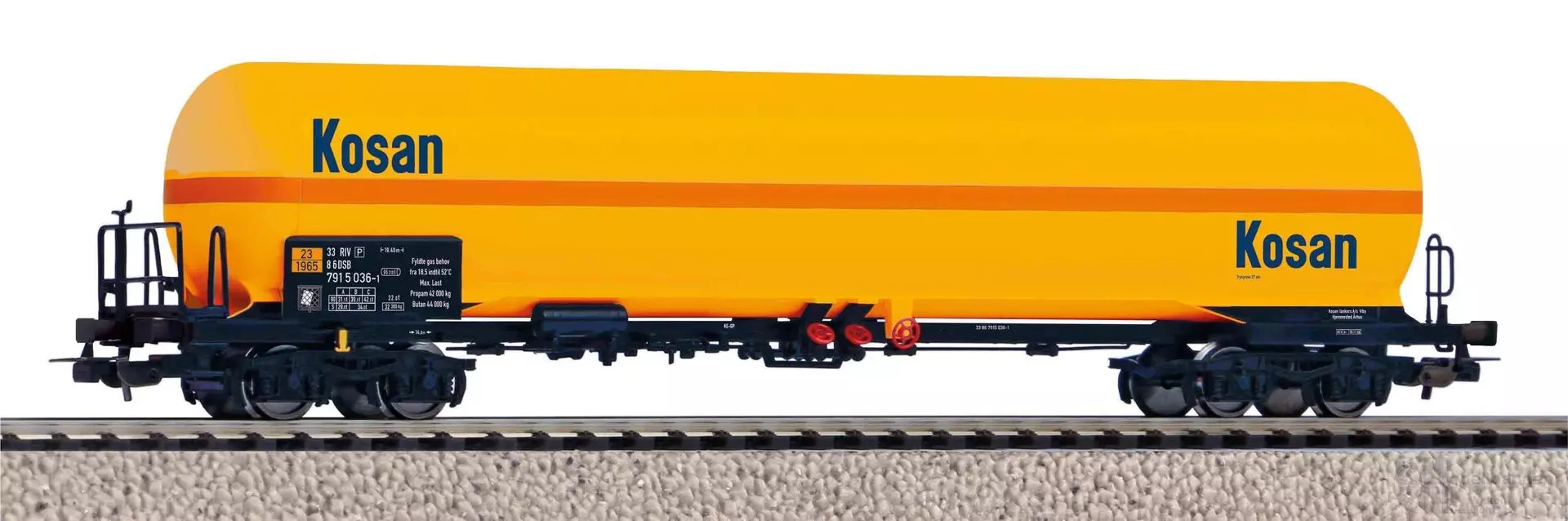 Piko 24618 - Druckgaskesselwagen DSB Ep.IV Kosangas H0/GL