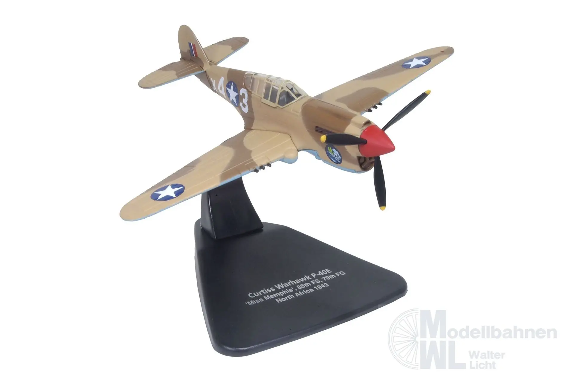 Herpa 81AC127 - P-40 Warhawk Miss Memphis 1:72
