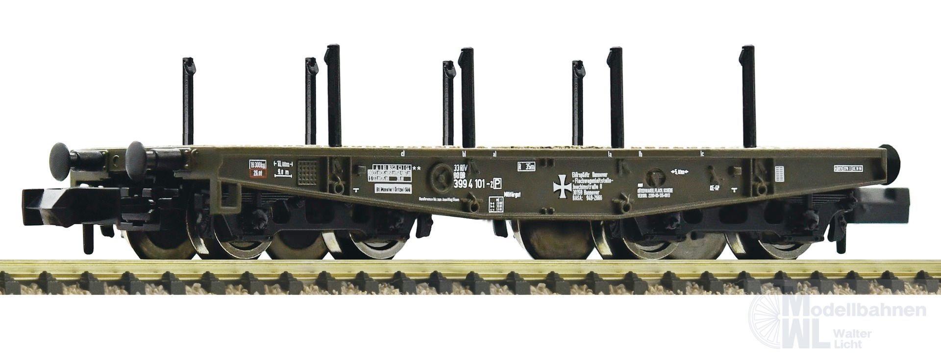 Fleischmann 845605 - Schwerlast-Flachwagen BW Ep.IV N 1:160