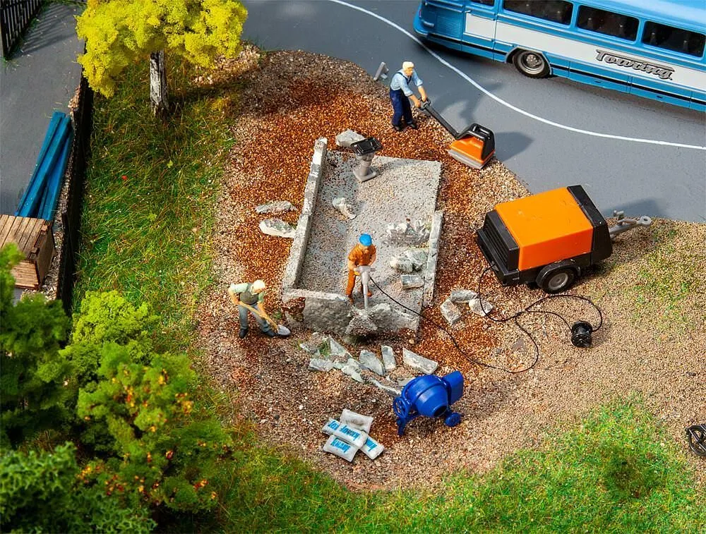 Faller 180344 - Baumaschinen-Set H0 1:87