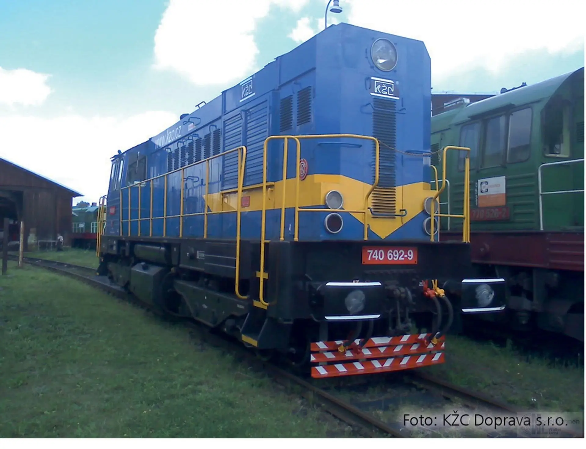 Tillig 02762 - Diesellok BR 740 692 KZC Doprava s.r.o. Ep.VI TT 1:120