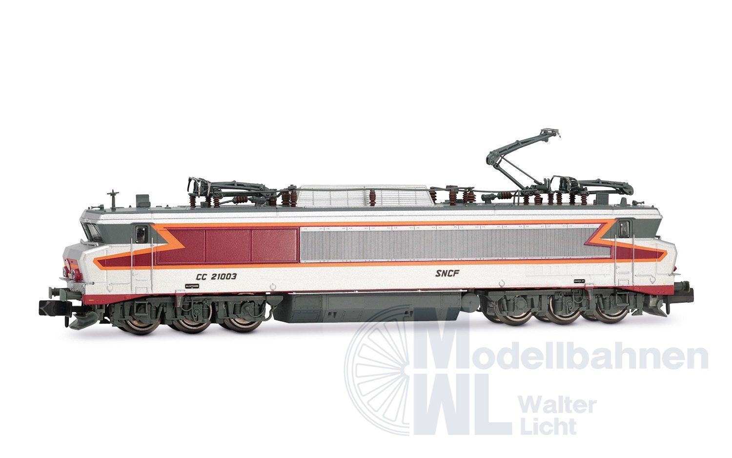 Arnold 2649 - E-Lok CC 2103 SNCF Ep.IV silber N 1:160 Arnold 2649 - E-Lok CC 2103 SNCF Ep.IV silber N 1:160