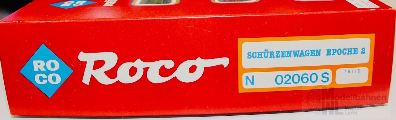 Roco 02060S - ROCO - Schürzenwagen Set DRG Ep.II 8 Wagen N 1:160