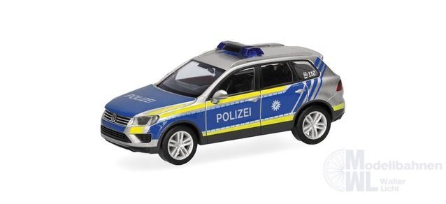Herpa 099806 - VW Touareg Polizei Rosenheim H0 1:87