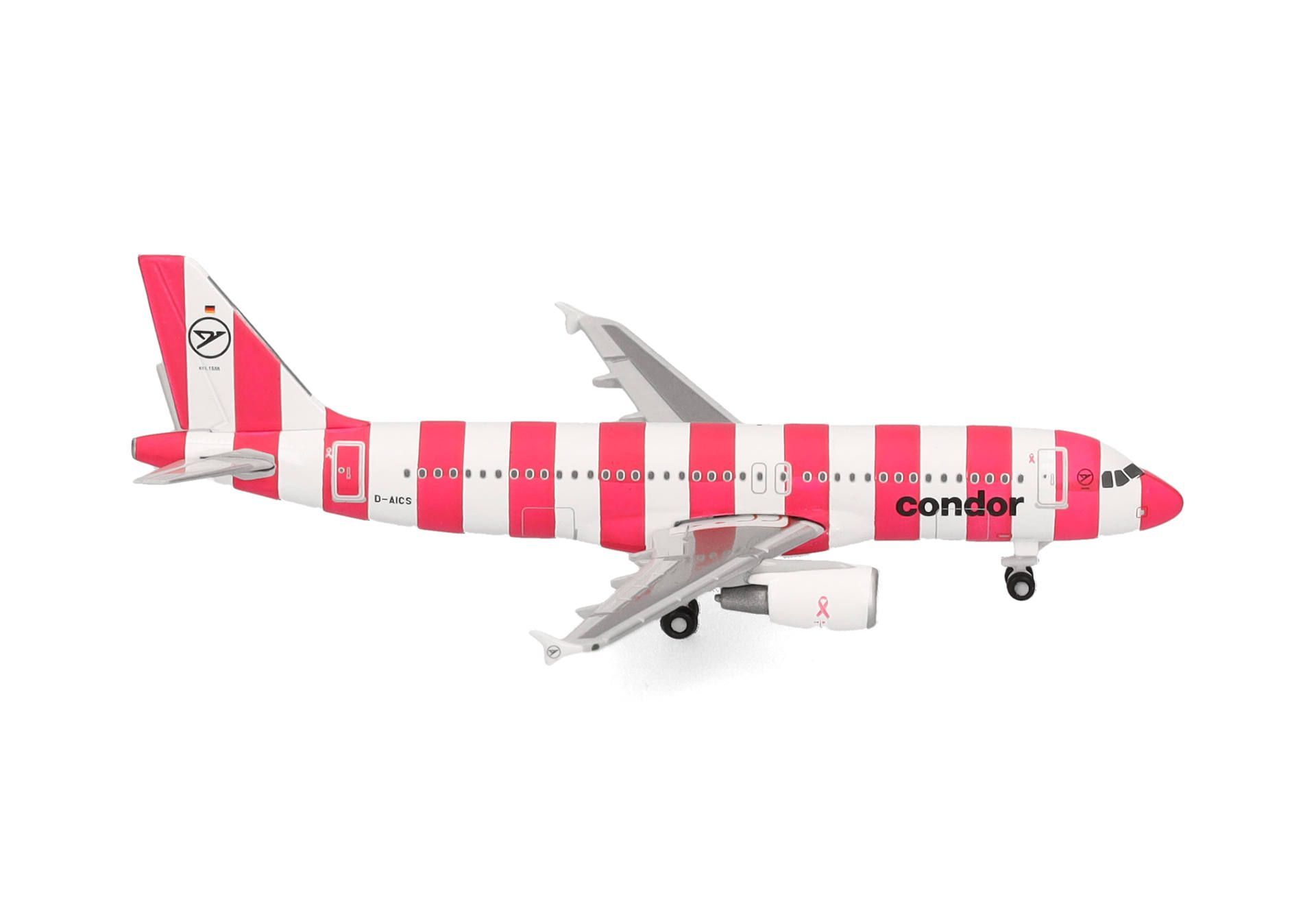 Herpa 538732 - Airbus A320 Condor Pink Plane 1:500
