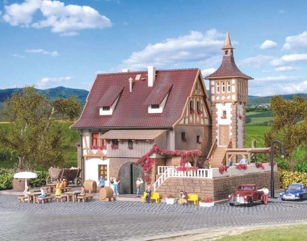 Vollmer 47689 - Weinkellerei mit Inneneinri N 1:160