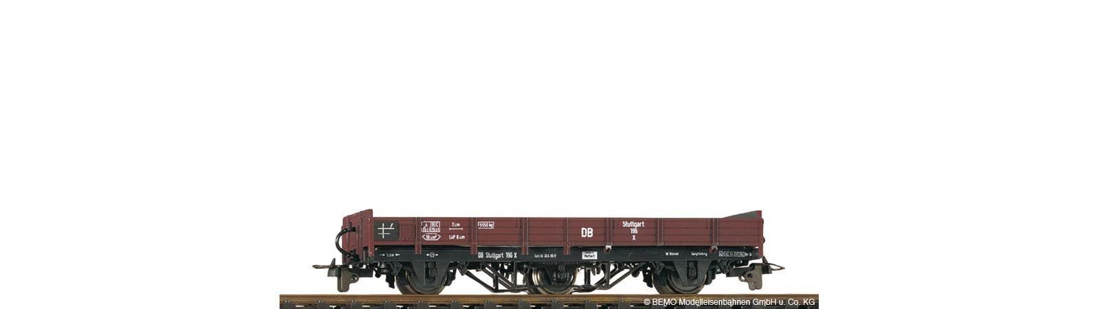 Bemo 2001816 - Niederbordwagen DB Ep.III X 196 H0e
