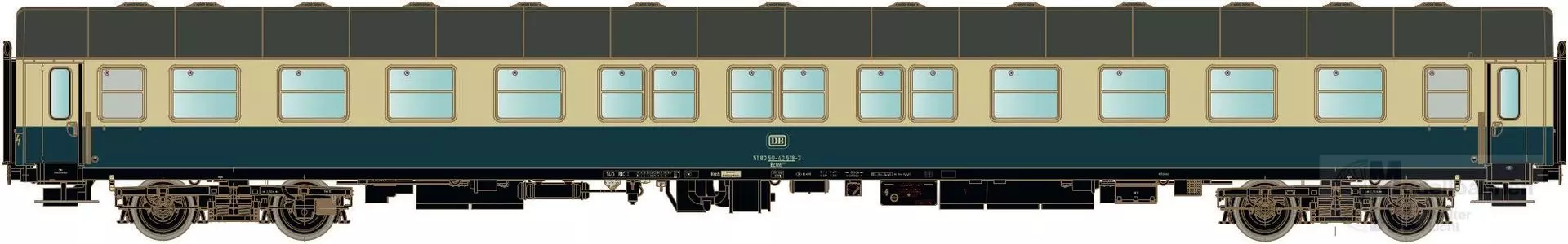 LS Models 46182 - Liegewagen DB Ep.IV Bctm 256 Scheibenbremse H0/GL