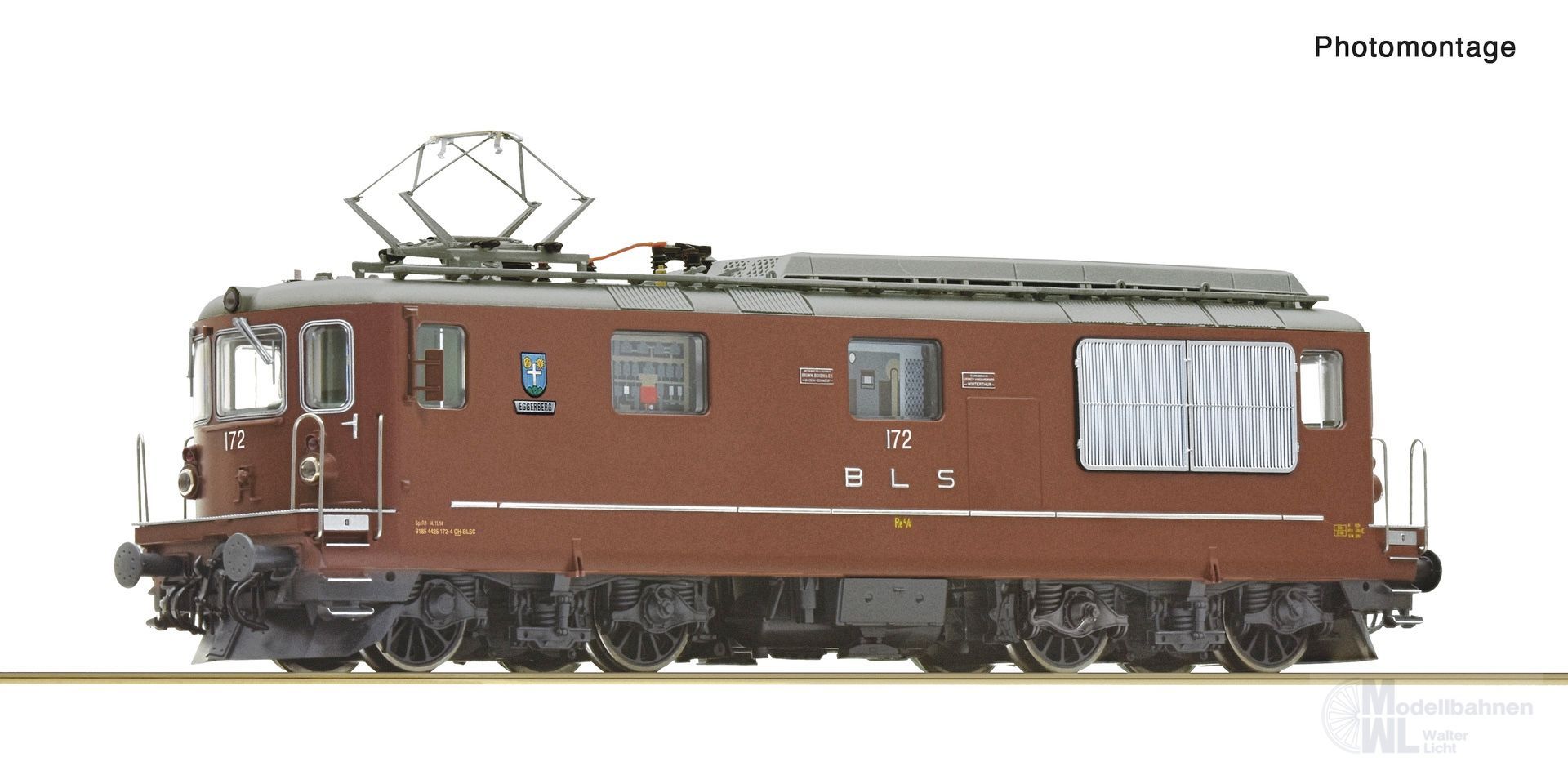 Roco 7520159 - E-Lok Re 4/4 BLS H0/WS Sound