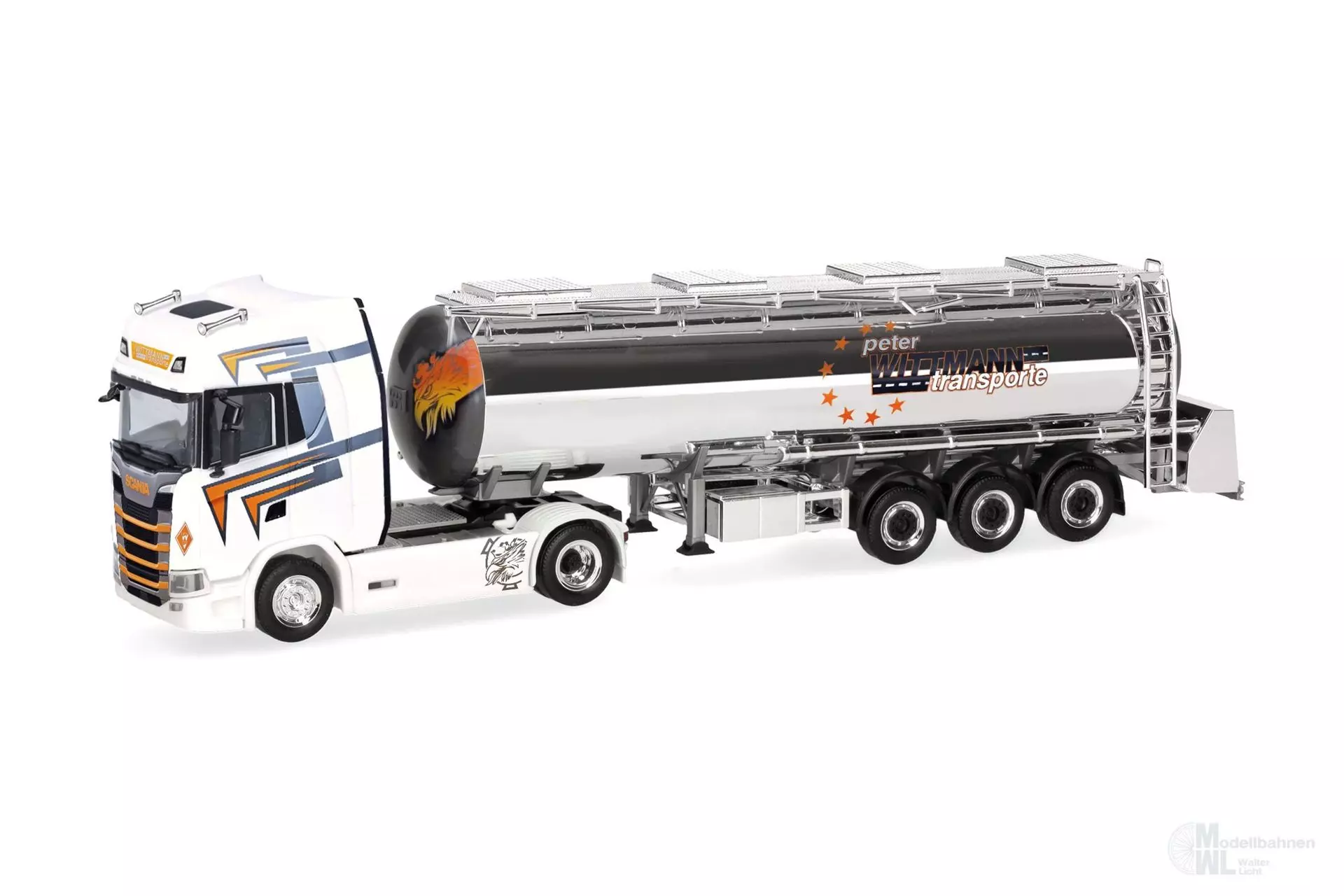Herpa 321037 - Scania CS20 HD Tanksattelzug Wittmann H0 1:87