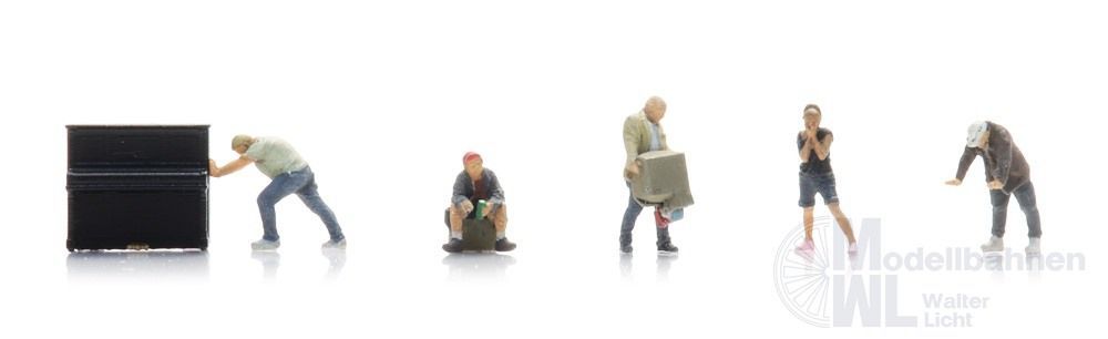 ARTITEC b.v. 5160031 - Umzugshelfer (5x) Fertigmodell 1:160 ARTITEC b.v. 5160031 - Umzugshelfer (5x) Fertigmodell 1:160