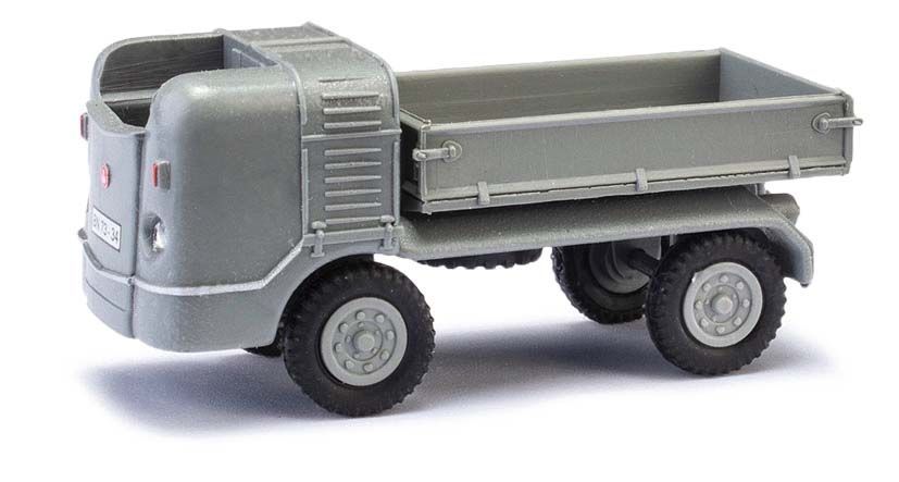 Mehlhose 211003203 - Multicar M21 Dreiseitenkipper grau H0 1:87