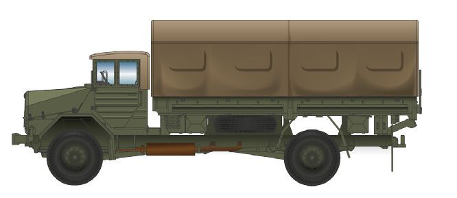 ARTITEC b.v. 6870416 - BRD MAN 630 L2 A (Früh) Cargo H0 1:87